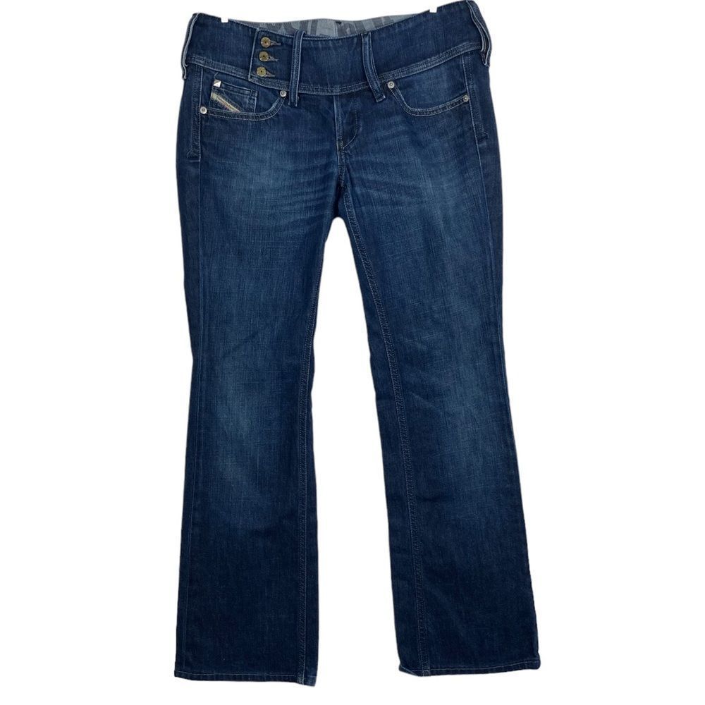 Diesel Women's Dark Blue Boot Cut Jeans